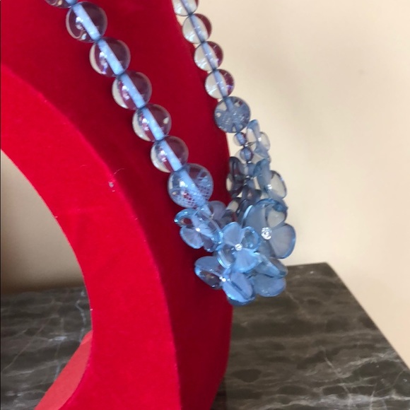 🟡 WOW! CHRISTINA DEFALCO “FIORI” RESIN NECKLACE - Picture 3 of 5